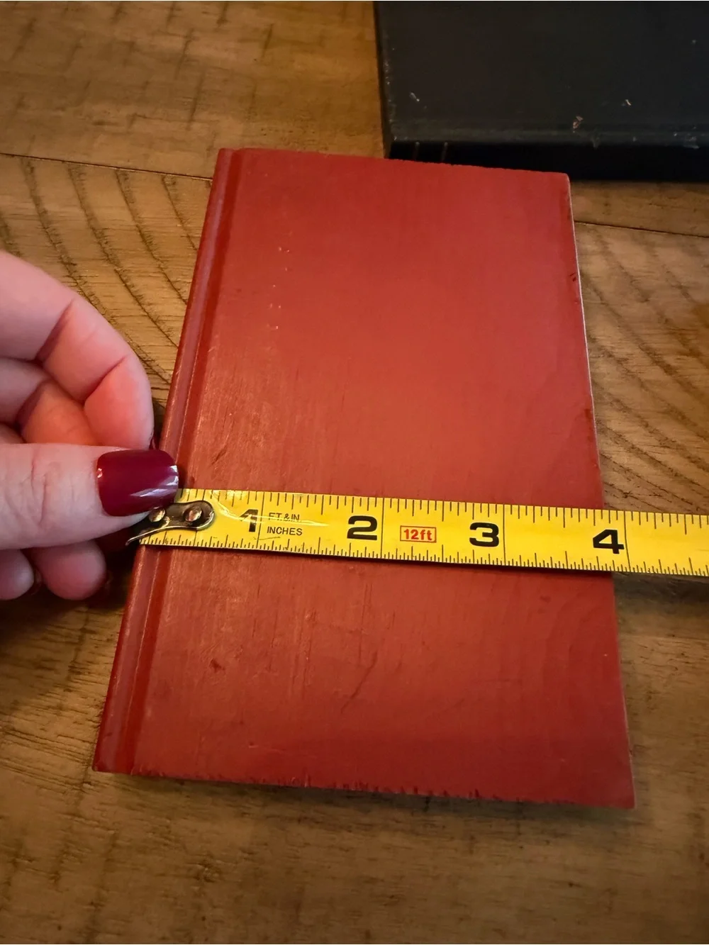 Vintage Small Wooden Book Decor (set of 3)